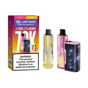 Lost Mary Nera Fullview 70K - Pineapple Coconut / Juicy Peach Ice